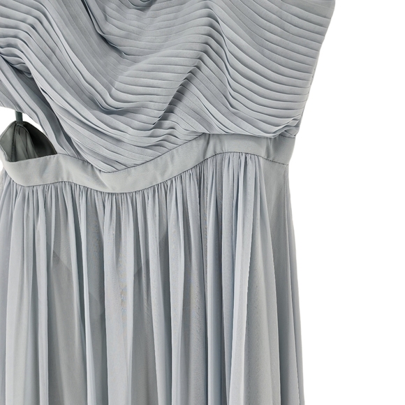 BCBGMAXAZRIA Women's Grecian Inspired One Shoulder Sleeveless Dress -  10 - Picture 4 of 9